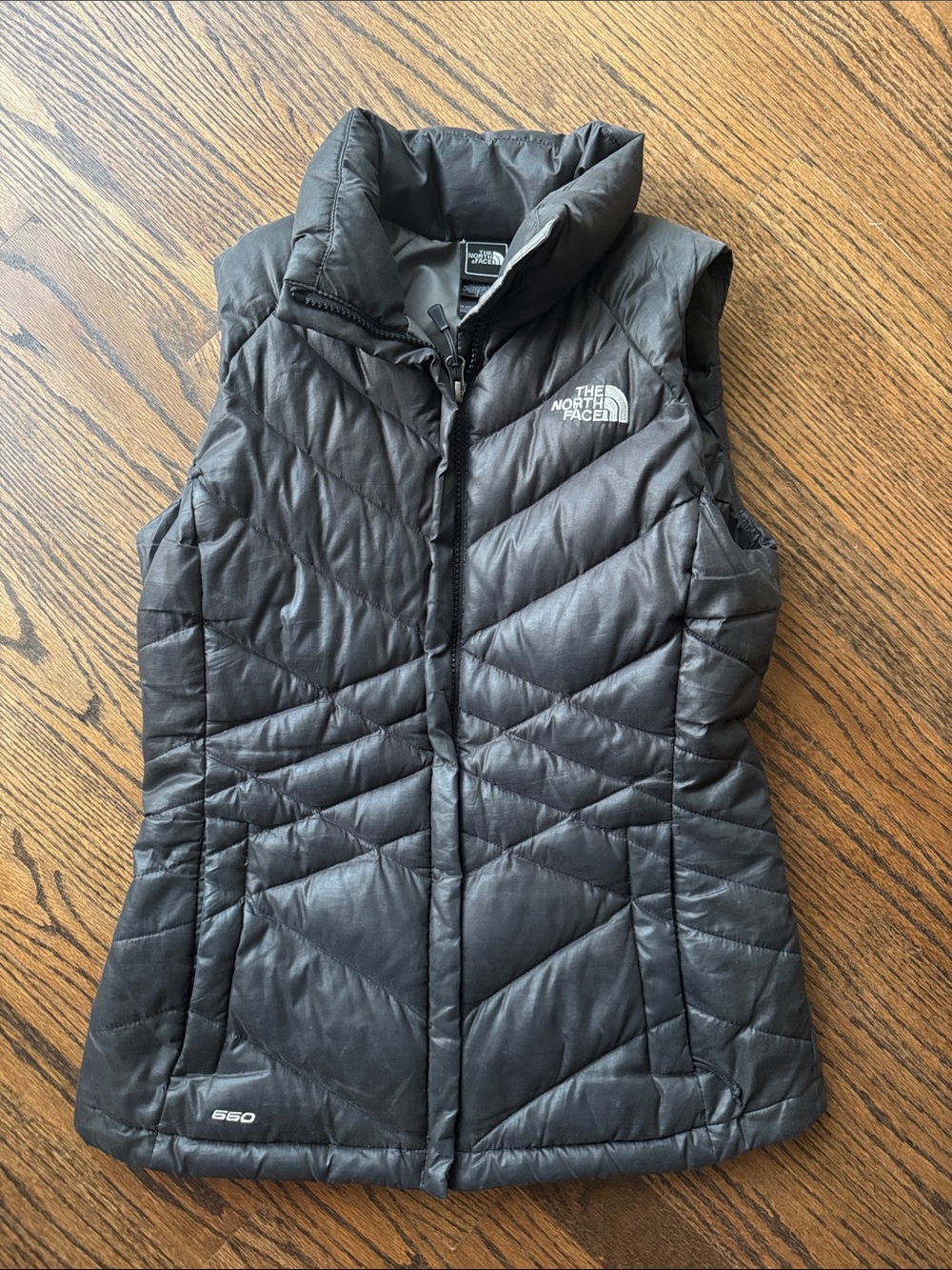 The North Face Women’s Black Quilted Down Vest